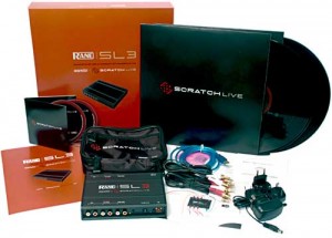 Photo of the Serato SL3 package contense
