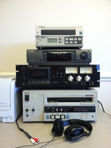 Betacam, VHS, and Video Cassette Decks