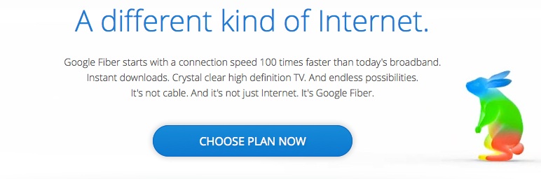 Google FIber - A New Way For a Faster World