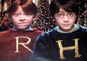 Harry Potter and Ron Weasley - Corny Holiday Sweater