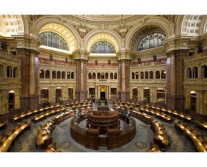 The Reading Room of The Library of Congress