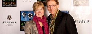 Marc & Brenda Lhormer Photograph of festival founders Marc & Brenda Lhormer